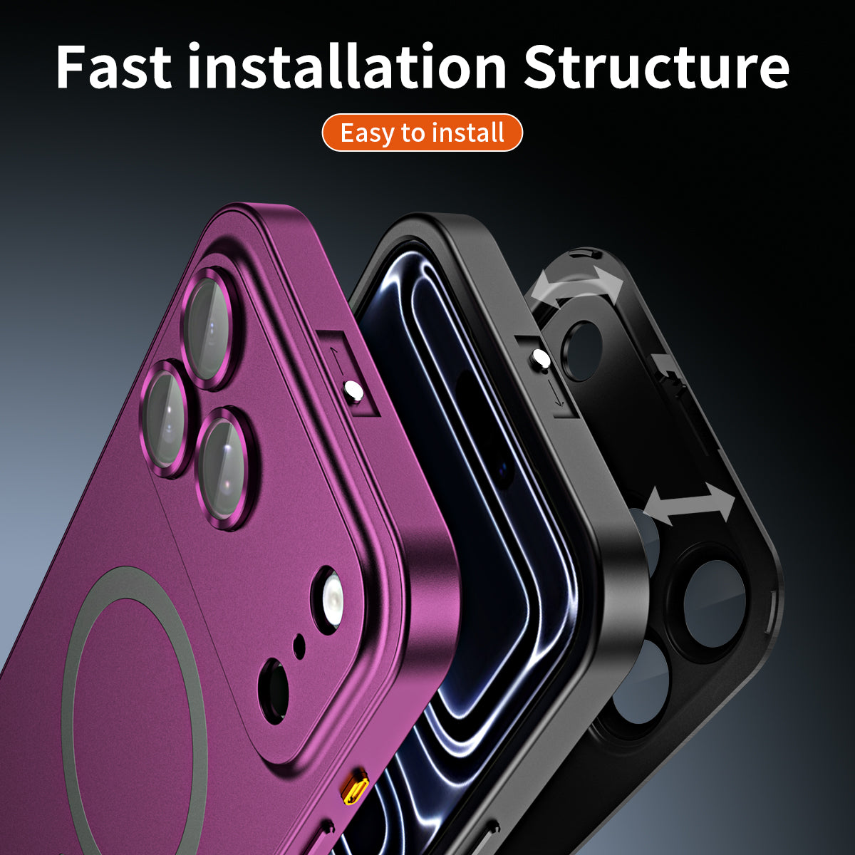 Aviation-grade aluminum alloy frame cover