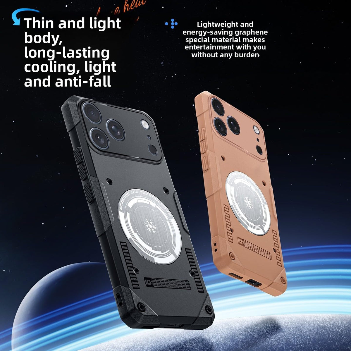 Graphene MagSafe Cooling Case