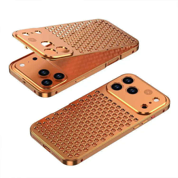 Metal spring Buckle Case