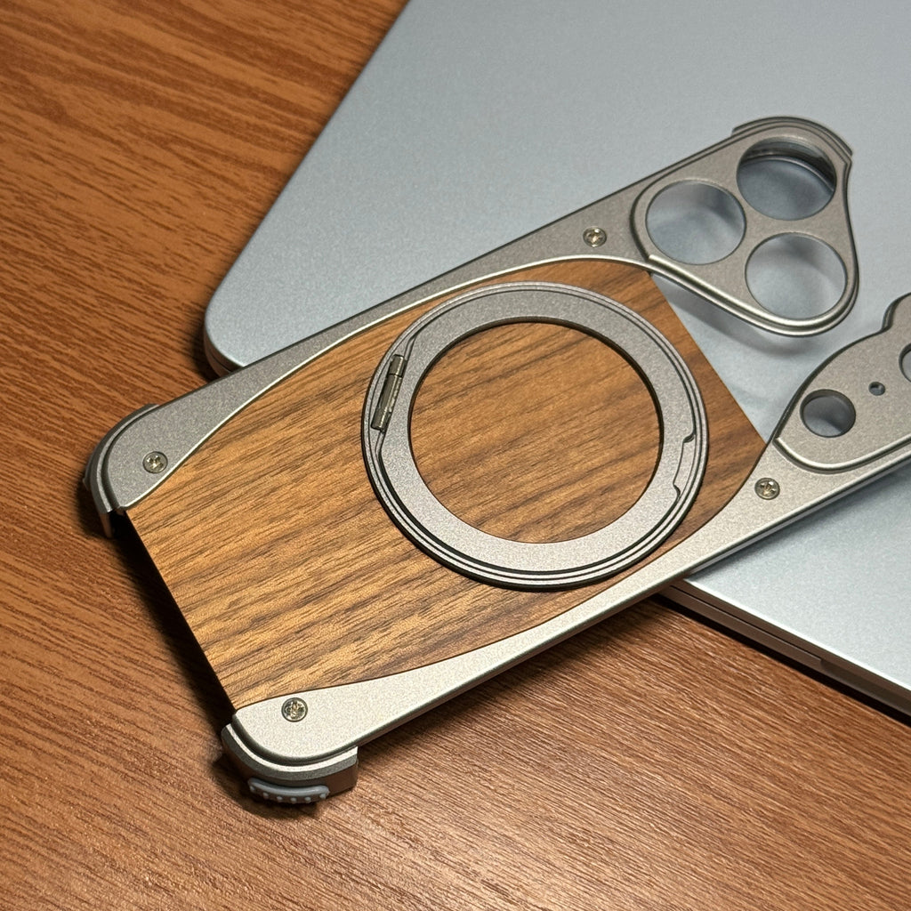 Funda Magnética de Metal, Aluminio y Madera