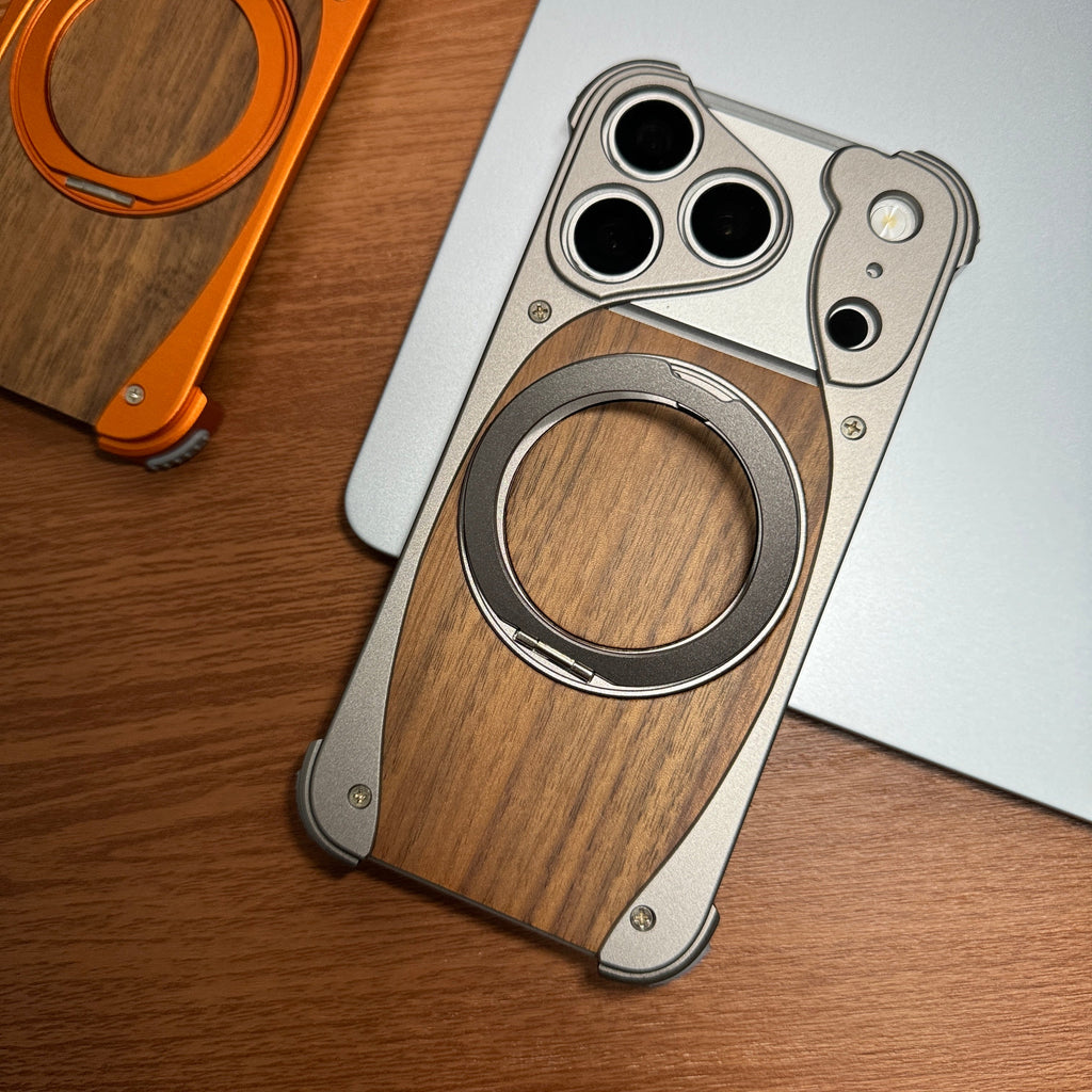 Funda Magnética de Metal, Aluminio y Madera