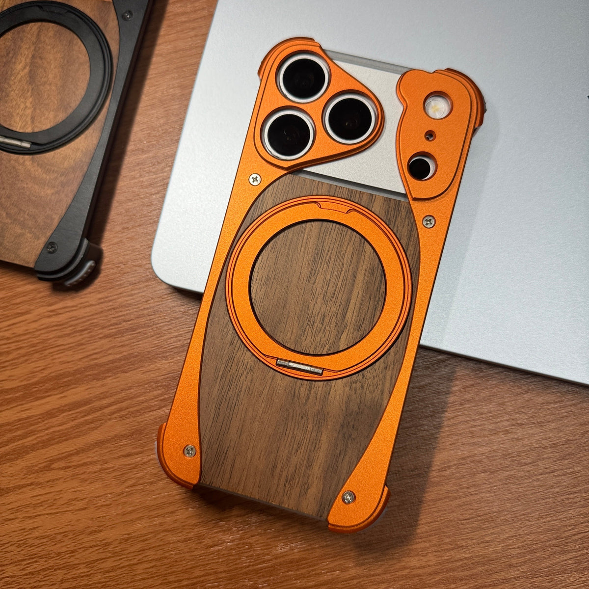 Funda Magnética de Metal, Aluminio y Madera