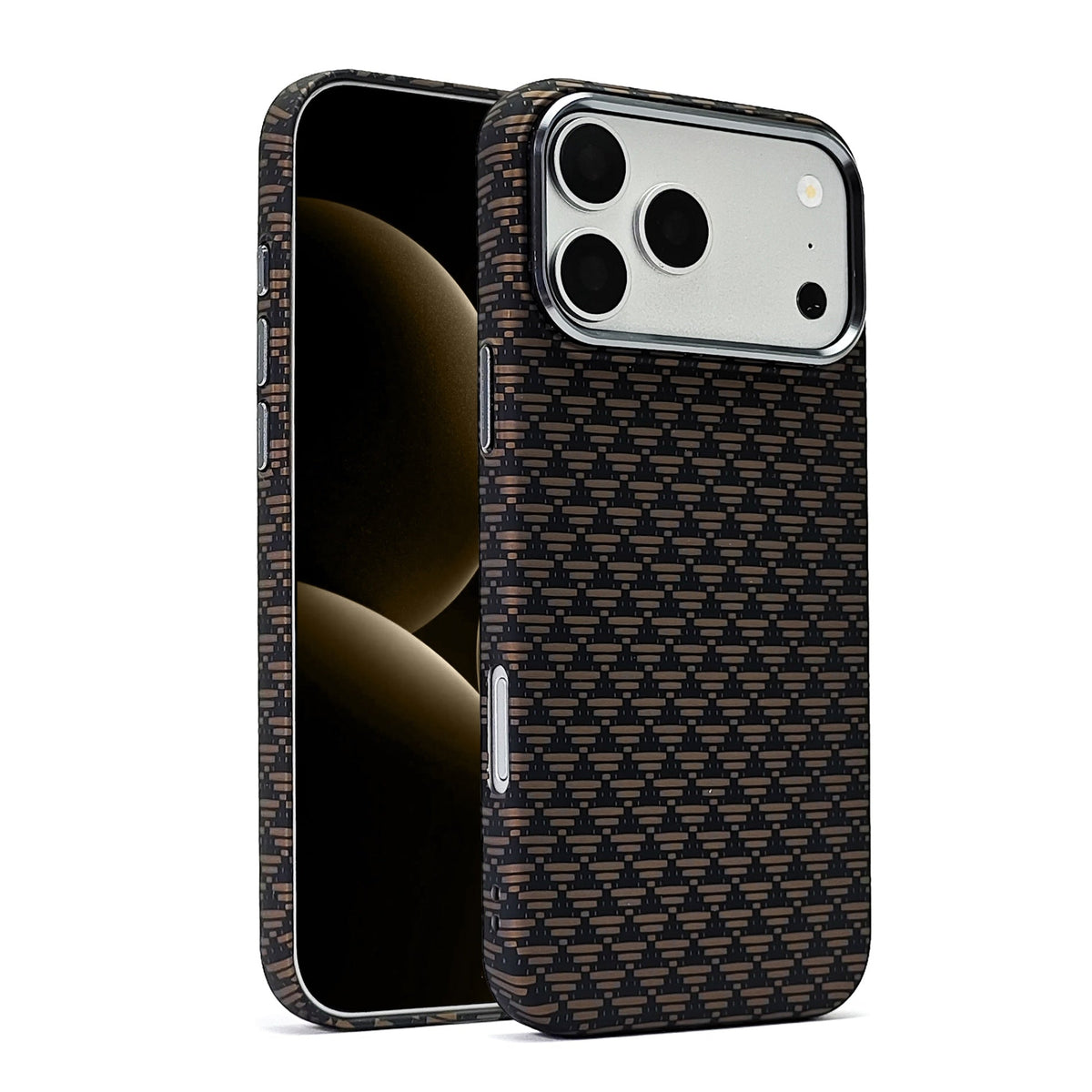 Aramid fiber phone case