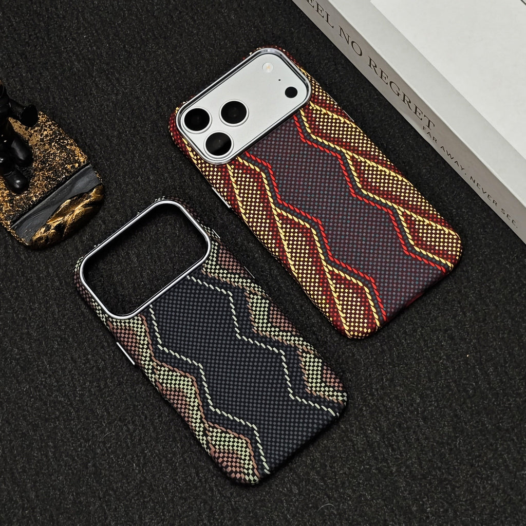 Aramid fiber phone case